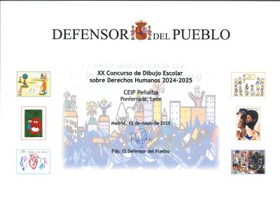 DIPLOMA DEFENSOR DEL PUEBLO 2025 DIPLOMA DEFENSOR DEL PUEBLO 2025